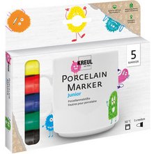 Marqueur pour porcelaine medium 'Junior', set de 5