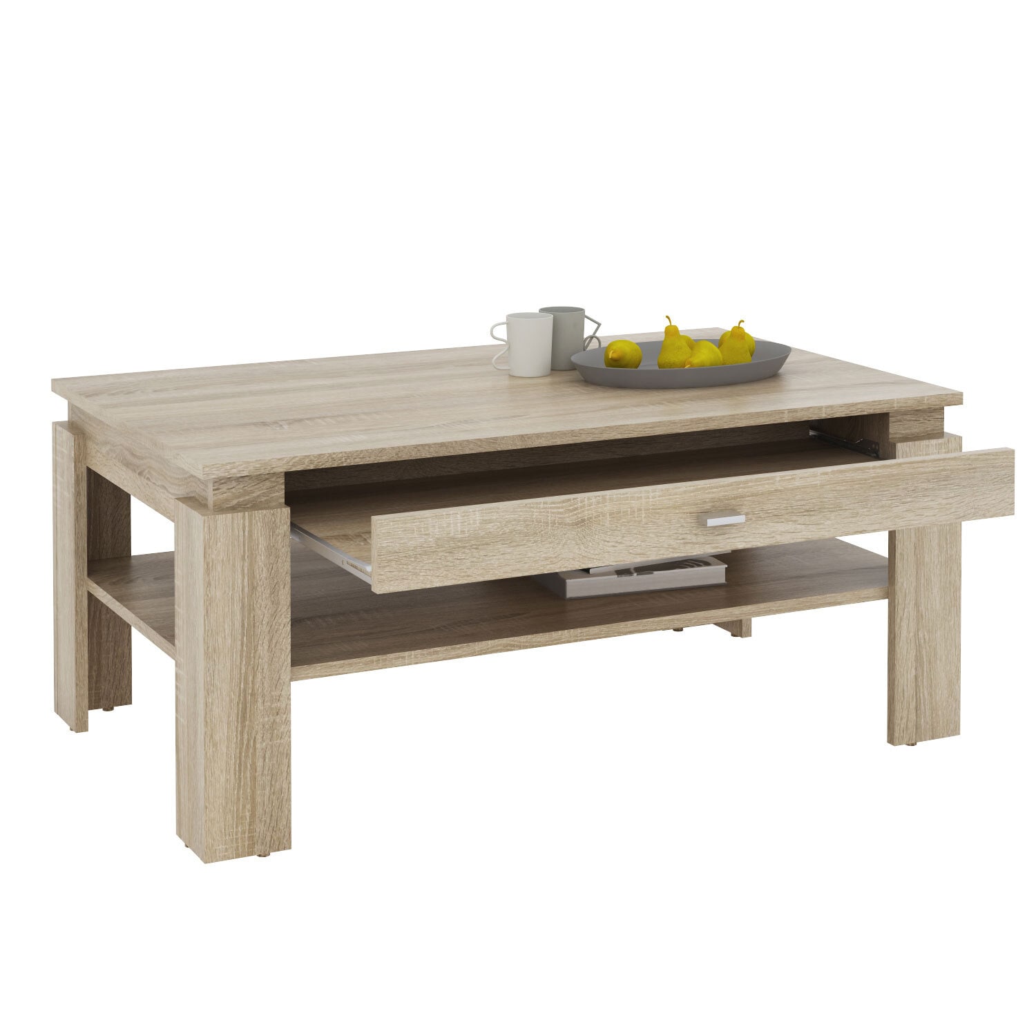 Couchtisch Coffee Sonoma Eiche Nachbildung 100 x 44 x 60 cm