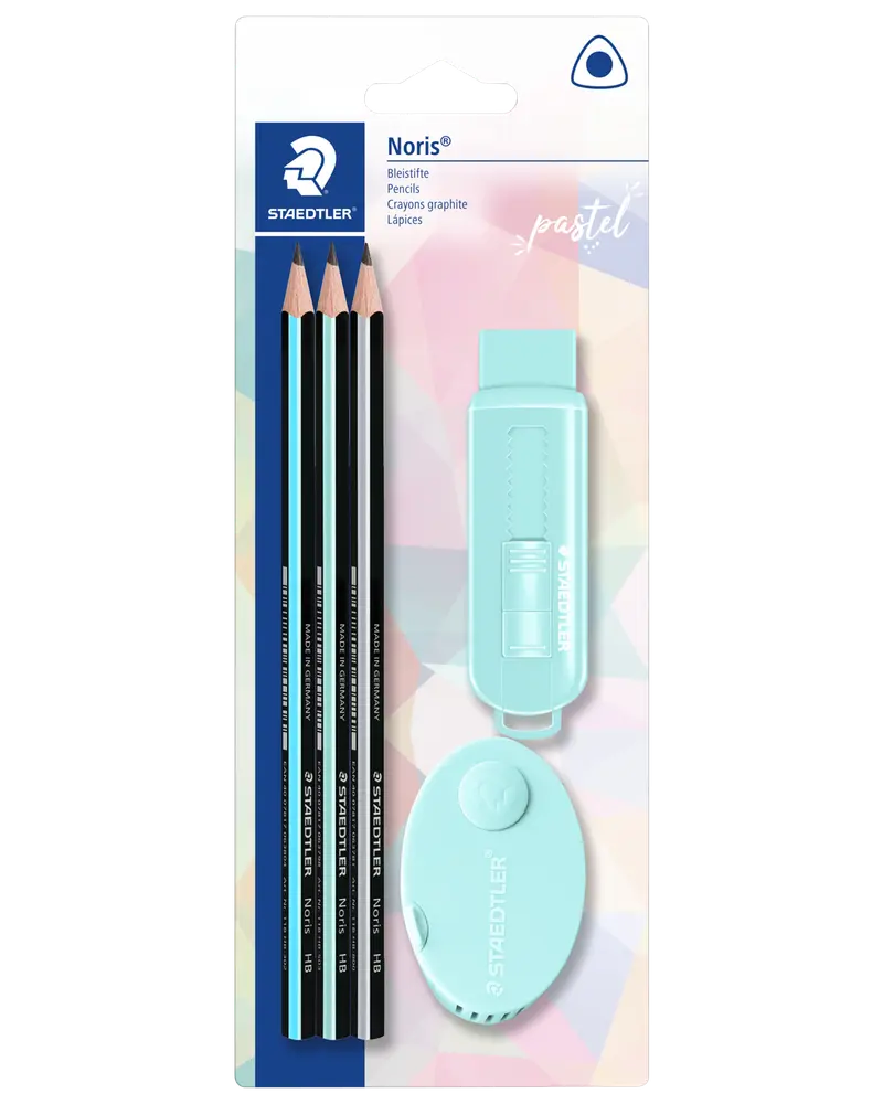 Staedtler Blyant pastel med viskelæder og spidser