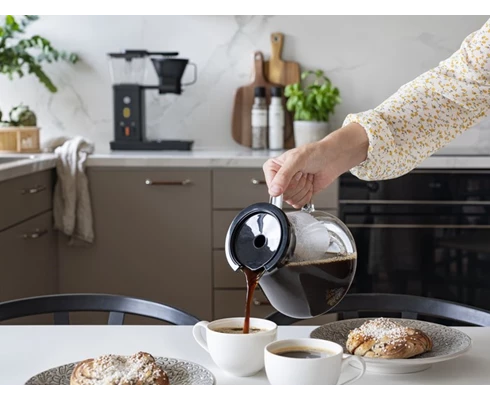 OBH Nordica Blooming Black coffee maker
