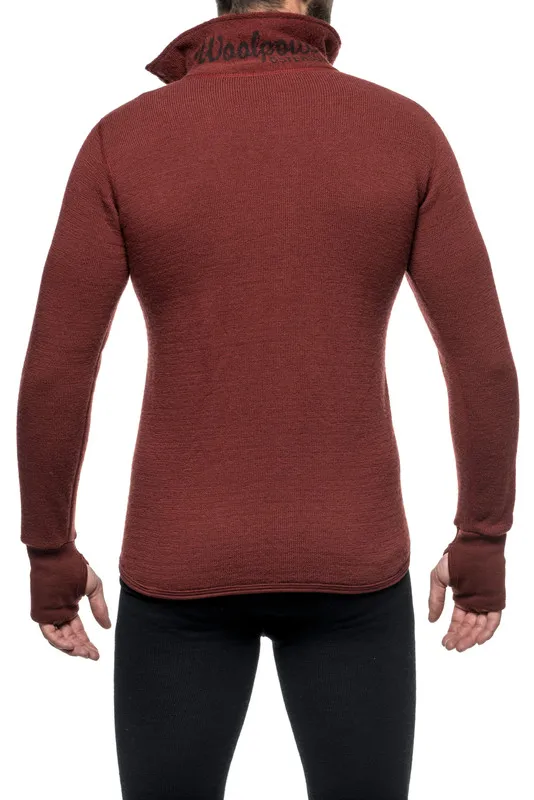 Woolpower Full Zip Jacket 400 Rust Red