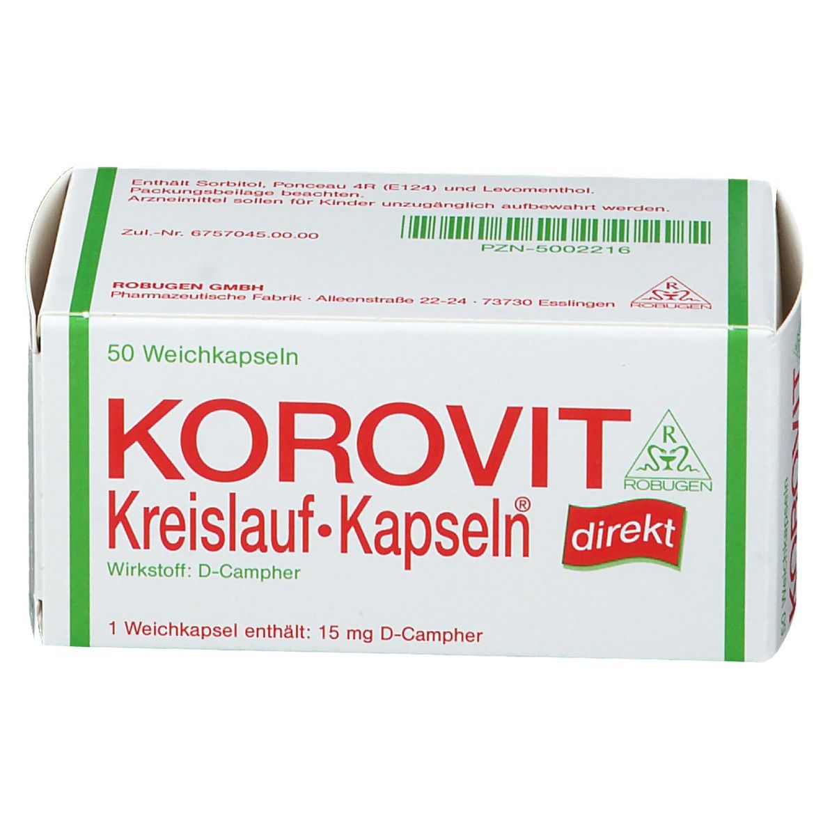 Korovit Kreislauf Kapseln