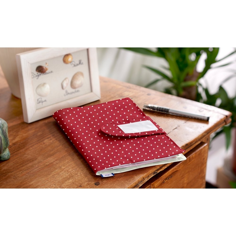 Protège Carnet De Santé Pois Rouge