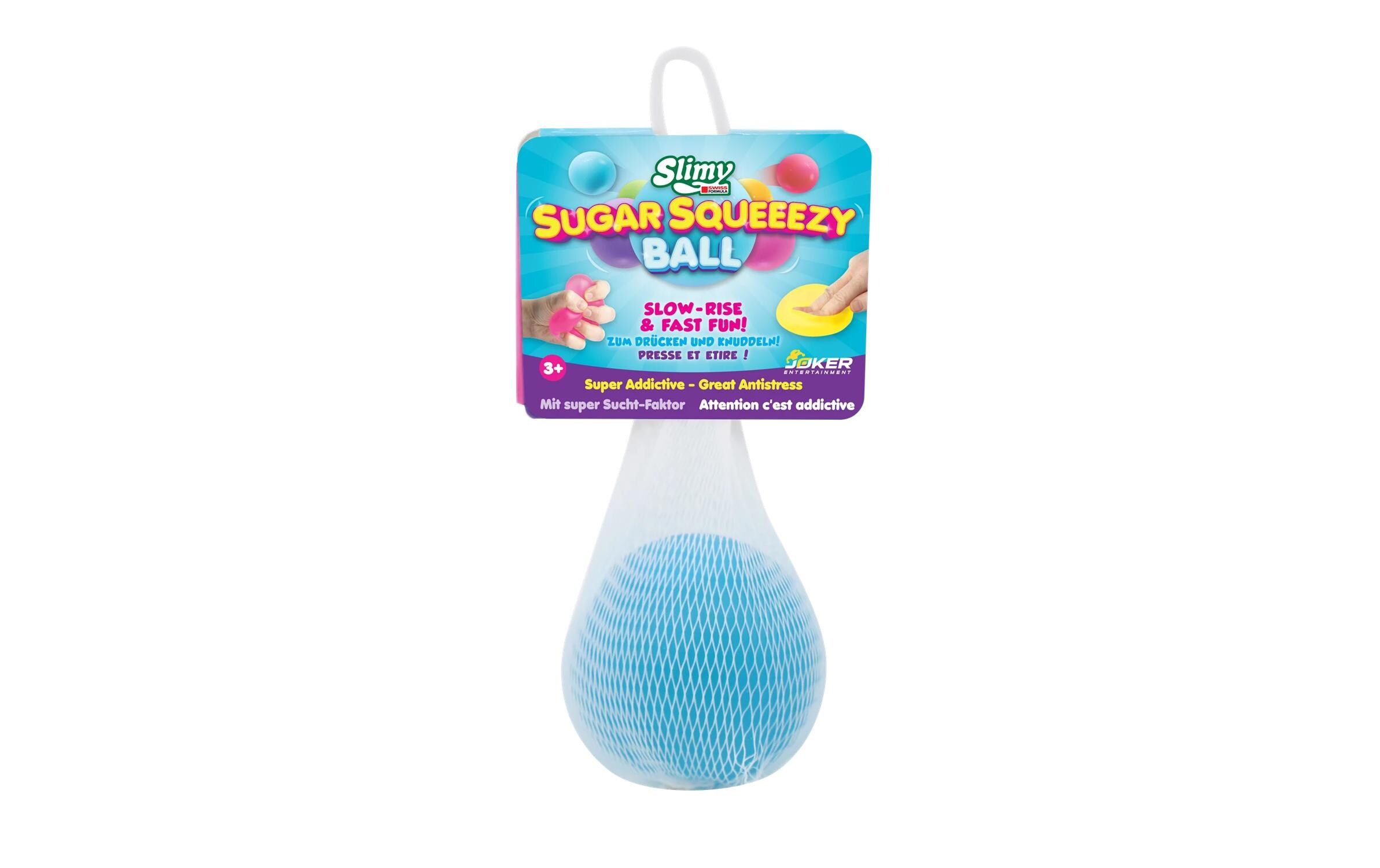 Knetmasse Mini Sugar Squeeezy Ball assortiert, 1 StückKnetball