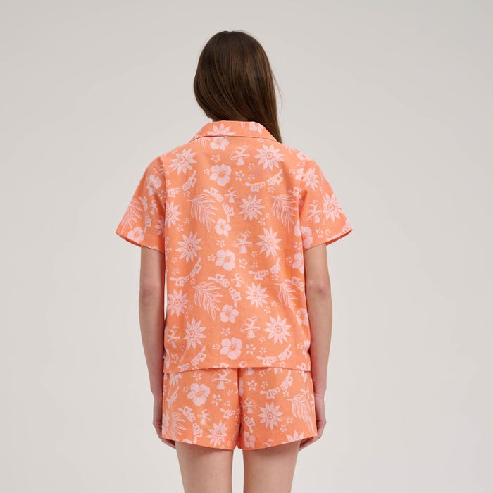 Santa Cruz Take A Trip Shirt Apricot Trip Repeat