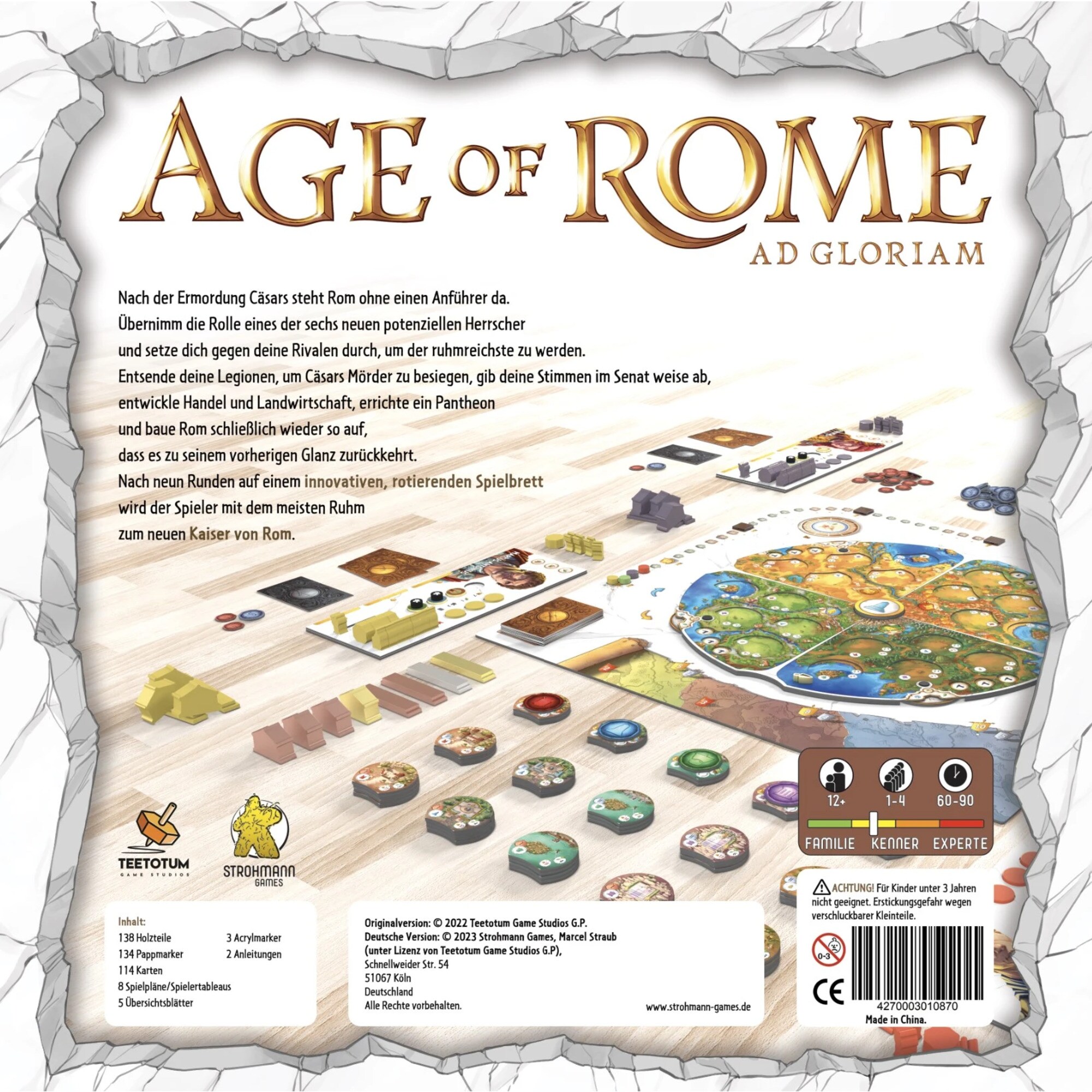 Asmodee Brettspiel Age of Rome