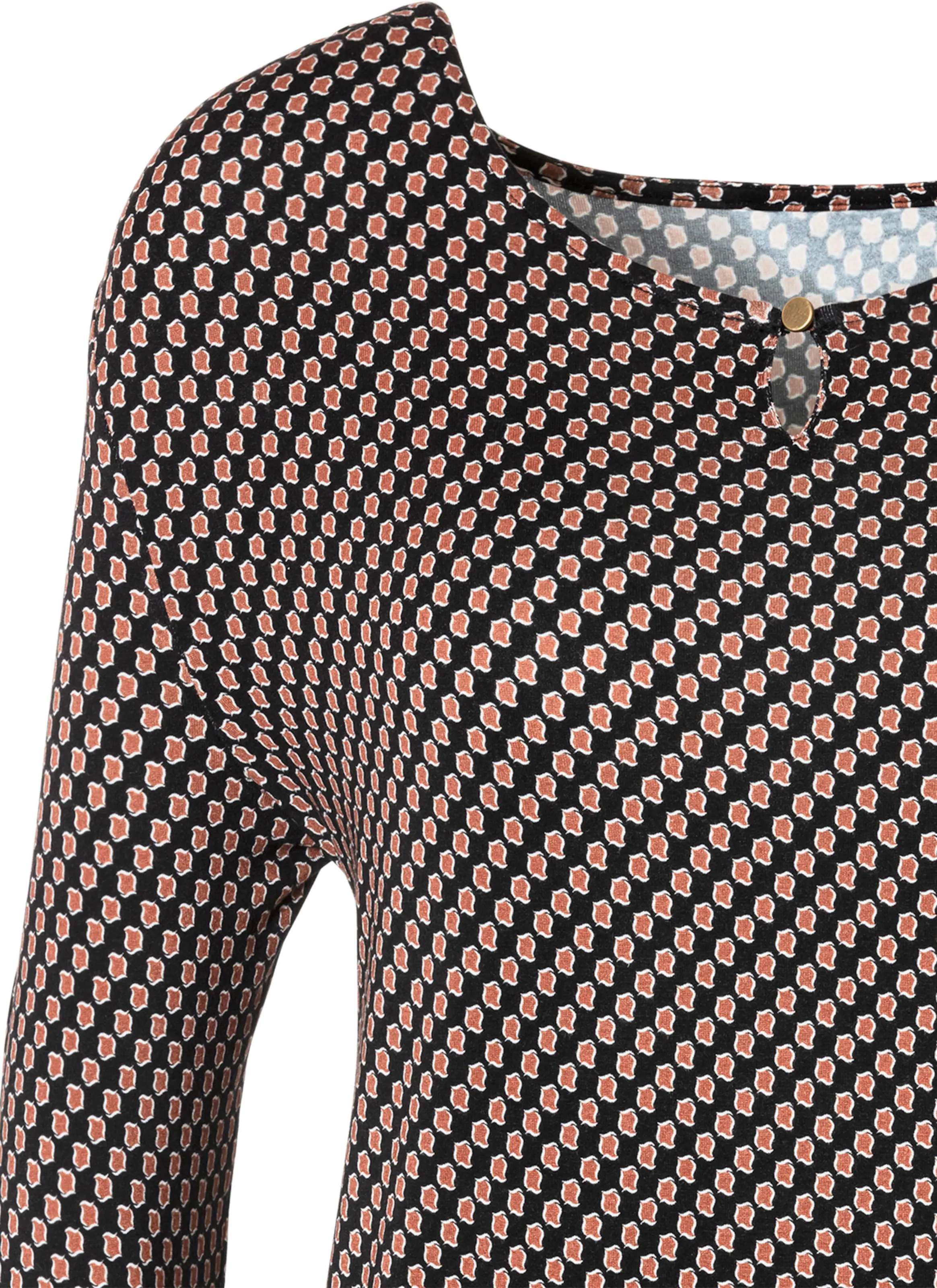 Vivance 3/4-Arm-Shirt in schwarz