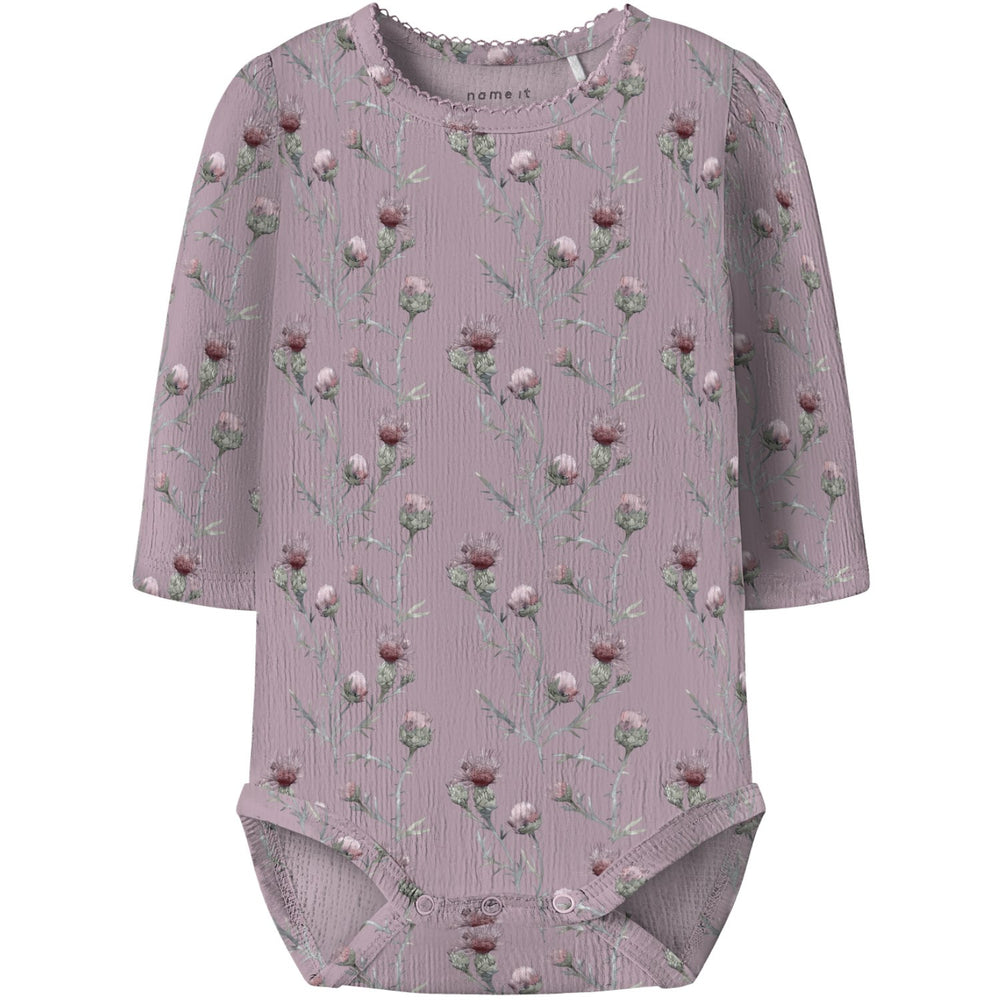 Køb Name It Dawn Pink Nbfteane Ls Body