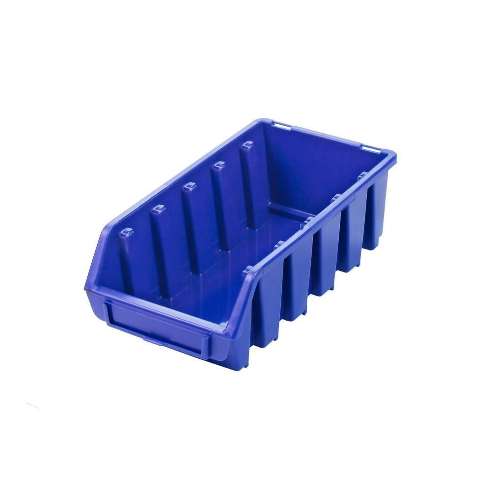 PROREGAL Super Saver Set 20x Opbergdozen 2L HxBxD 7,5 x 11,6 x 21,2 cm Polypropyleen Blauw
