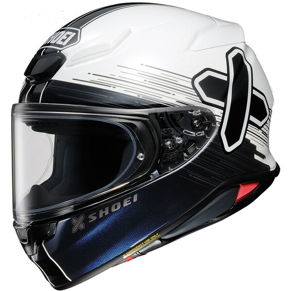 Shoei - Casque NXR2 Ideograph TC-6 / Blanc / Noir / Bleu