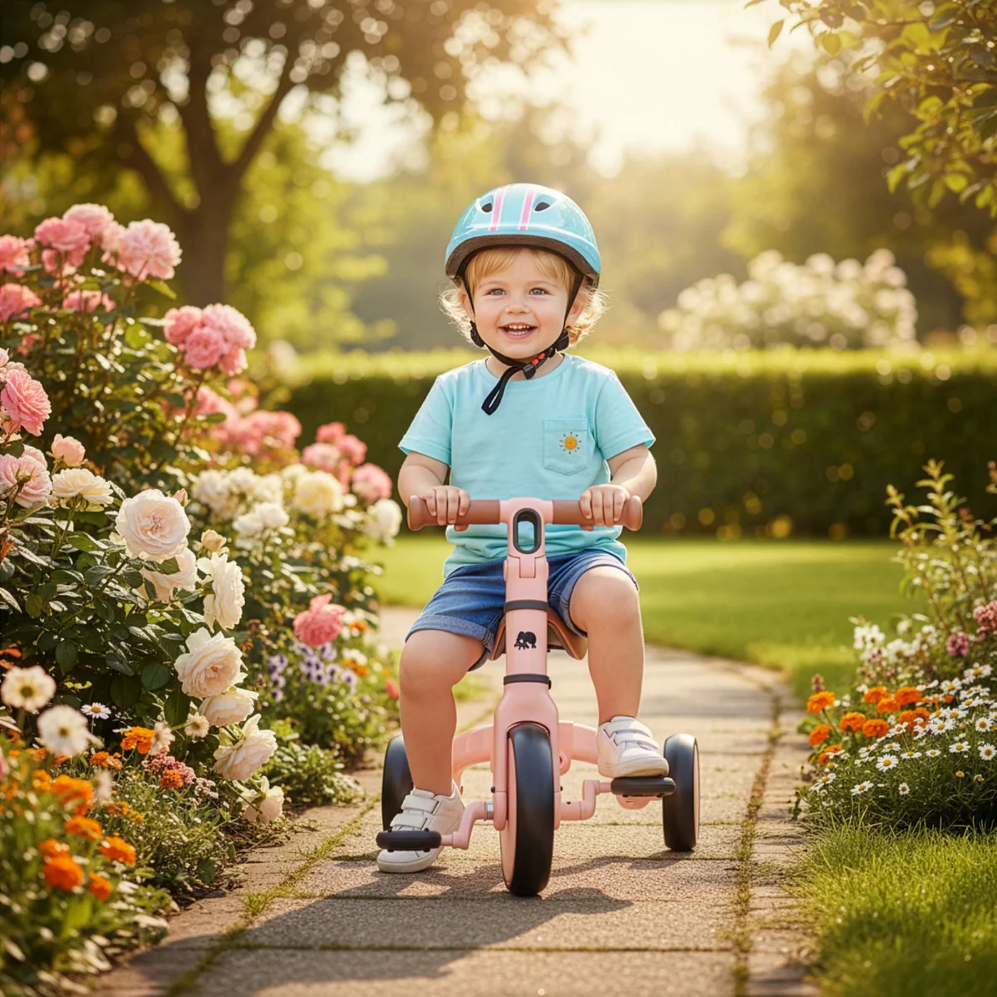Deryan Jaime 2-in-1 Luxe loopfiets - Pink