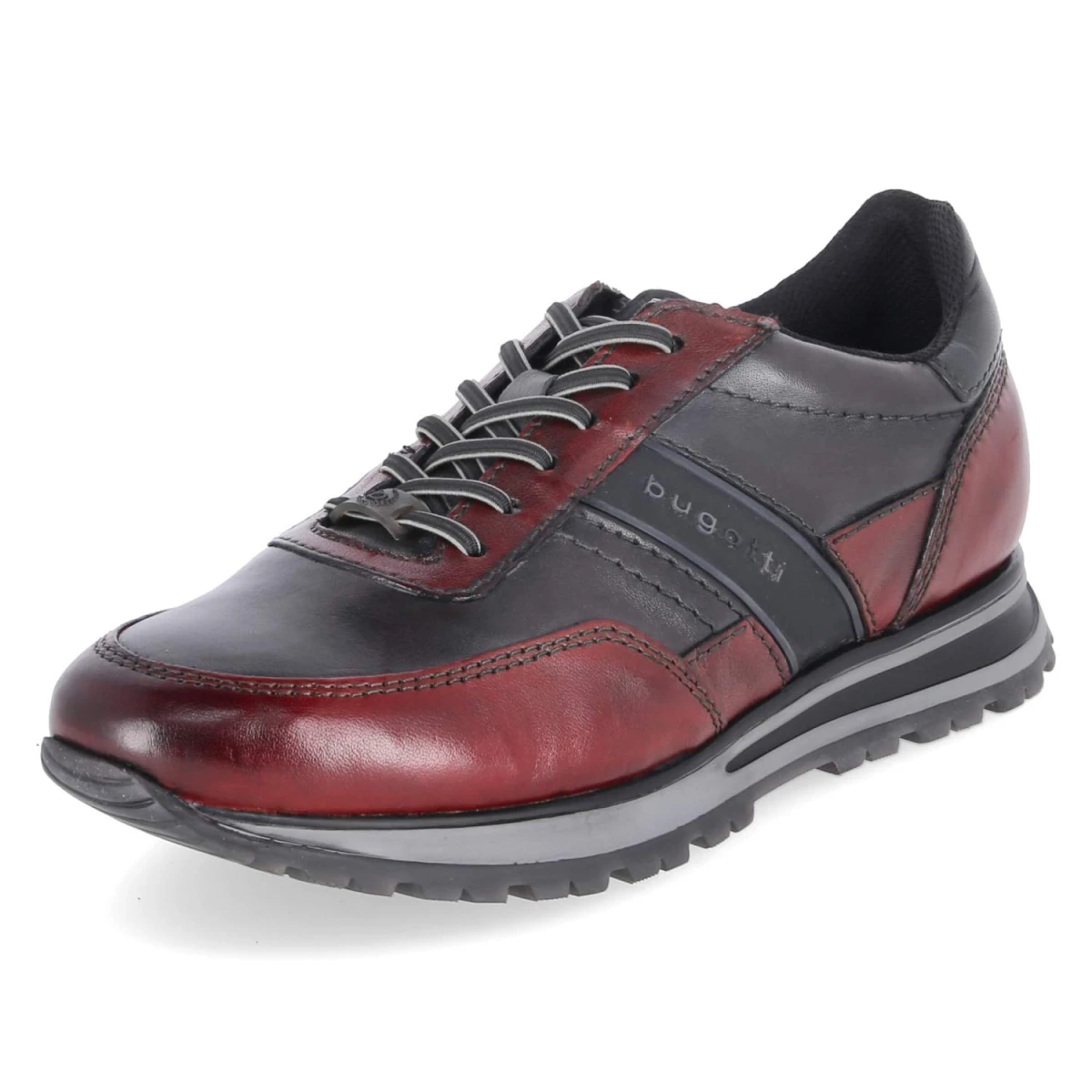 BugattiHalbschuhe - orange/dark grey