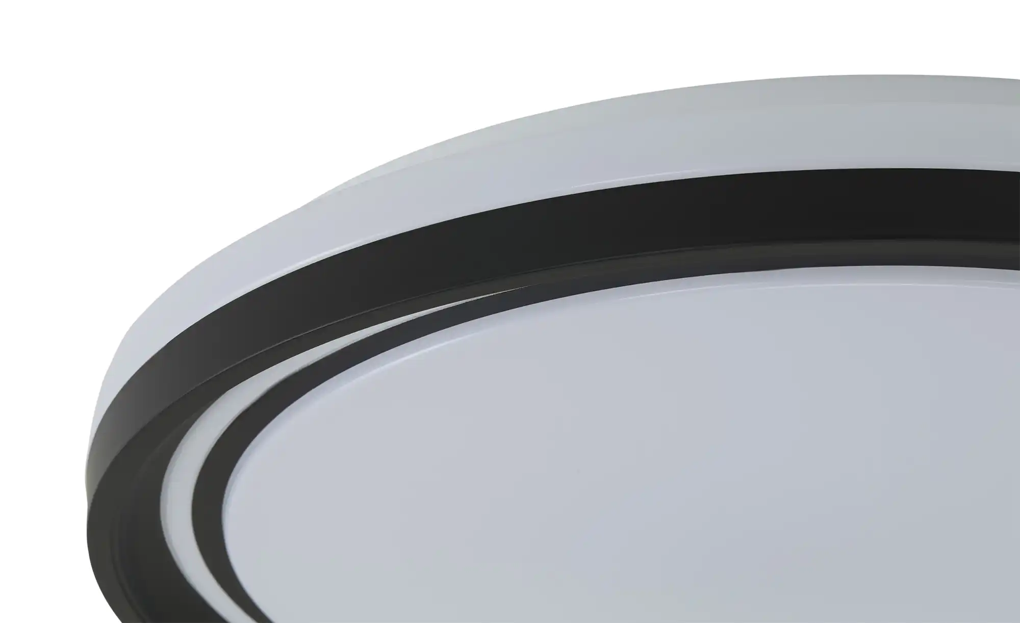 KHG LED-Deckenleuchte, schwarz mit Fernbedienung