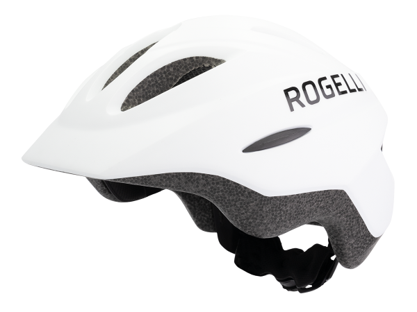 Rogelli Start Børnecykelhjelm, White/Black