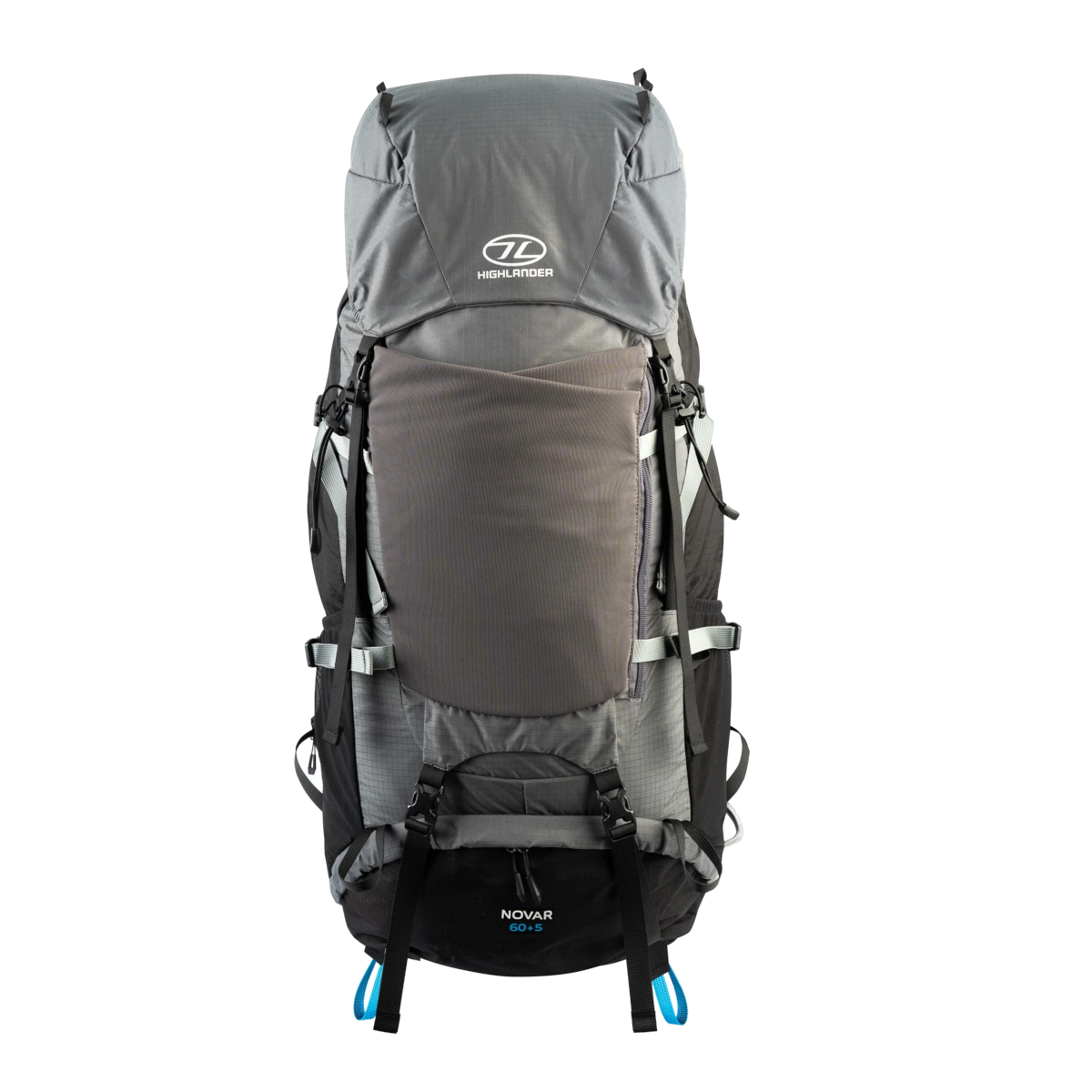 Highlander novar 60 + 5 rugzak - grey