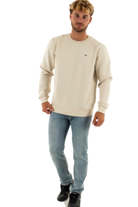 Sweat tommy jeans regular fleece acg newsprint