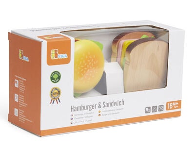 VIGA Lekesett Hamburger & Sandwich