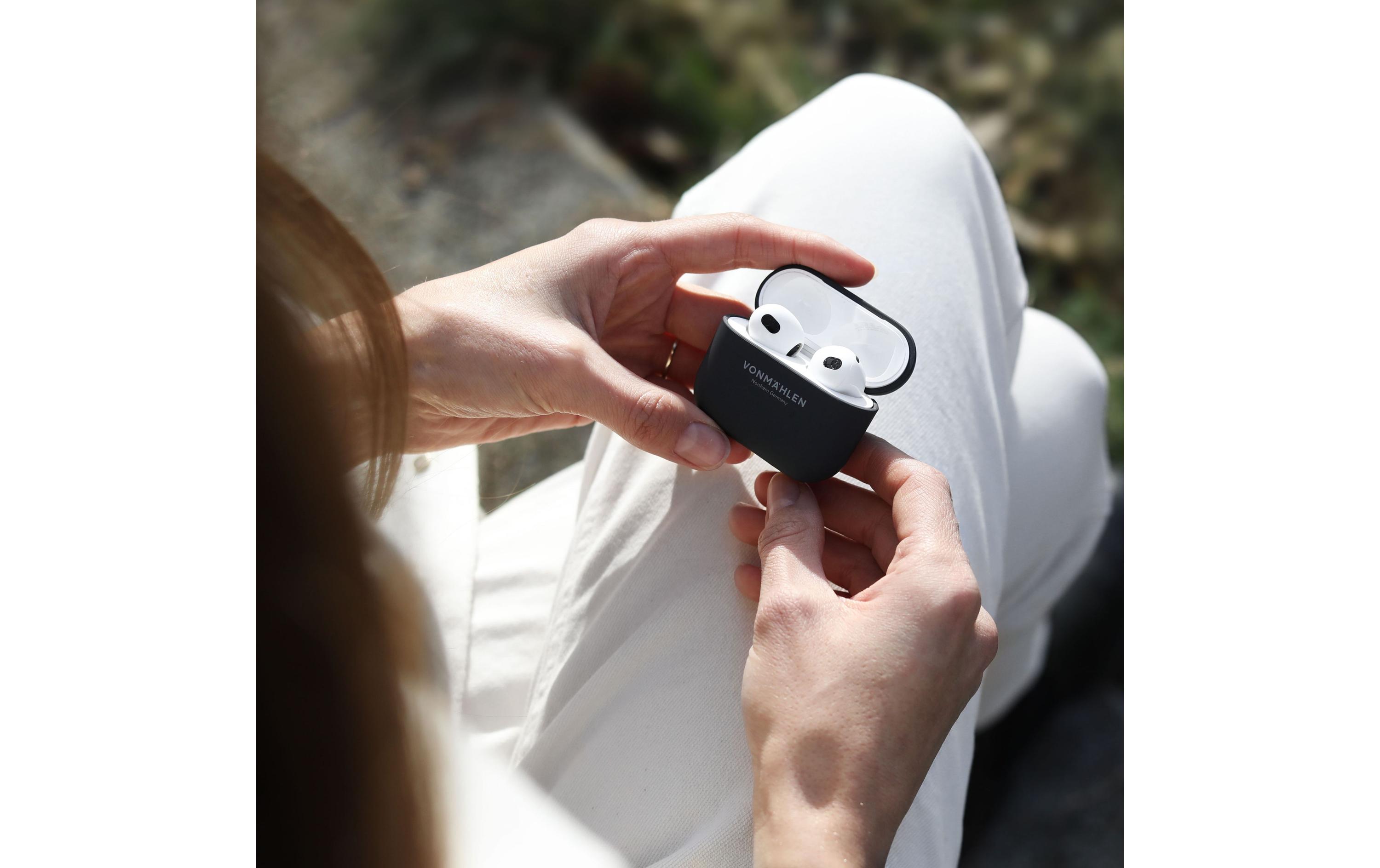 Transportcase Thin AirPods 3 BlackSchlanke und schützende Hülle für AirPods 1 st/2nd Generation