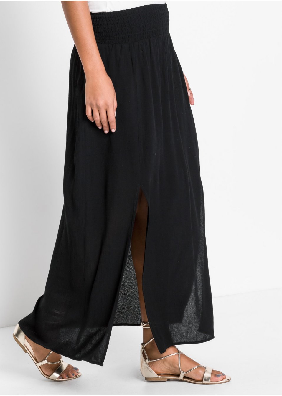 Jupe maxi longue avec fentes