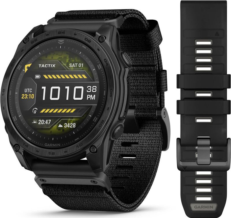 Garmin - Tactix 8 - Zwart - Smartwatch met AMOLED-Touchscreen