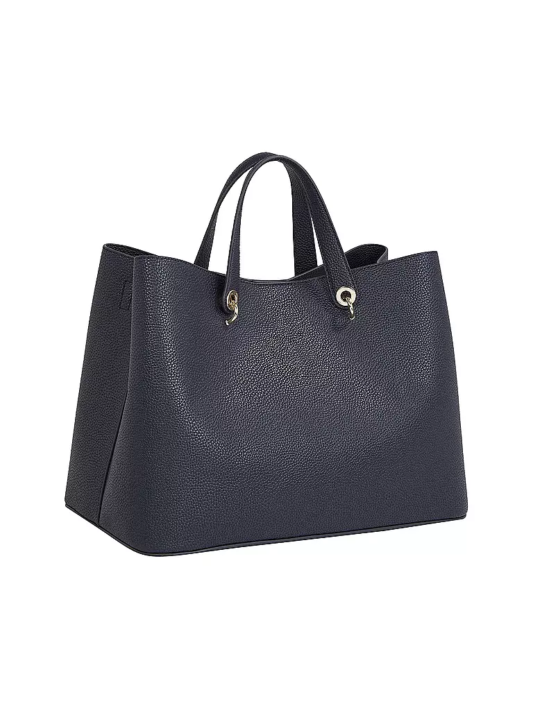 TOMMY HILFIGER Tasche - Henkeltasche TH EMBLEM dunkelblau