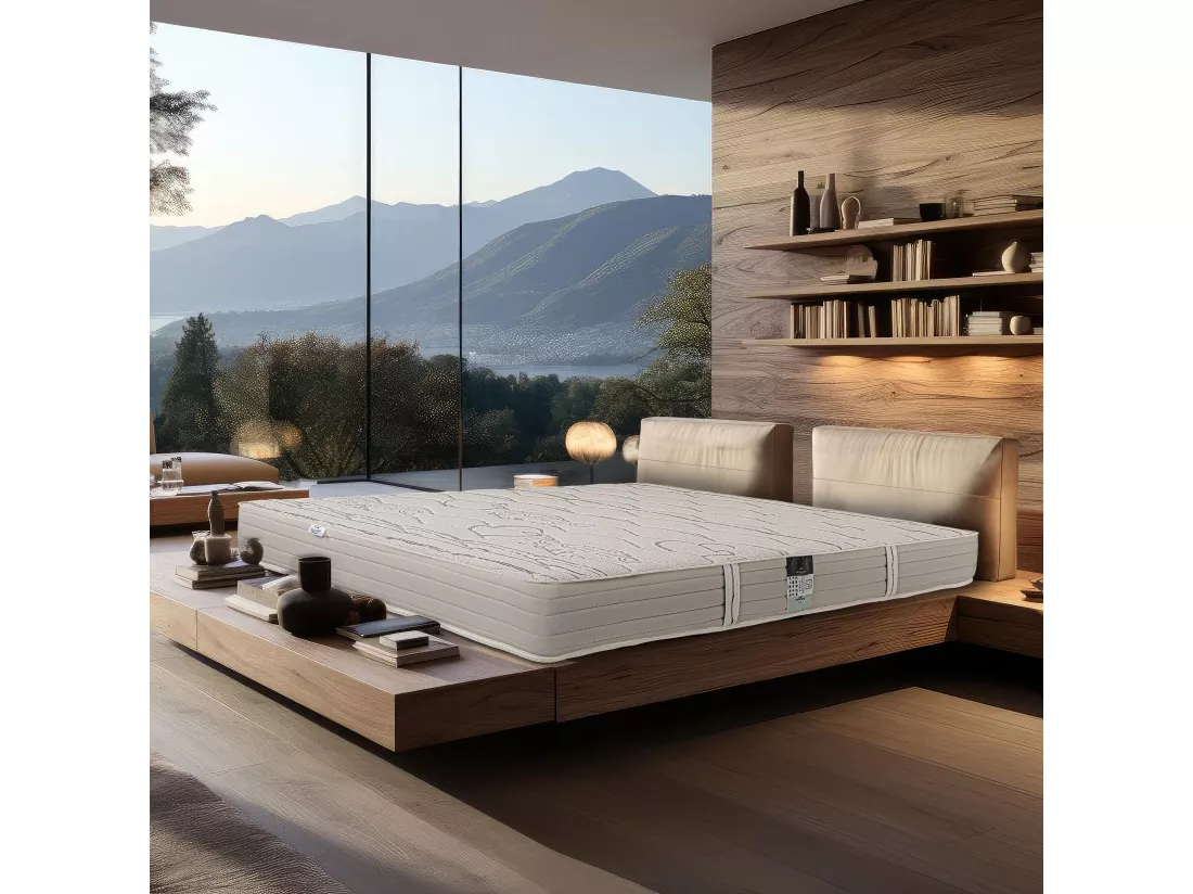 Matelas 160x200 cm, OrganicCoton, 24cm, mémoire de forme