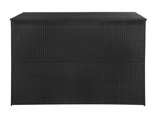 Coffre boîte meuble de résine noire 150 x 100 x 100 cm 02_0013113