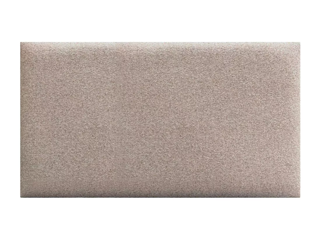 DHOME Lot de 1 Panneaux muraux en tissu auto-adhésifs Panneaux muraux absorbants acoustiques Protection contre les chocs (Sable, 60x50cm, x1)