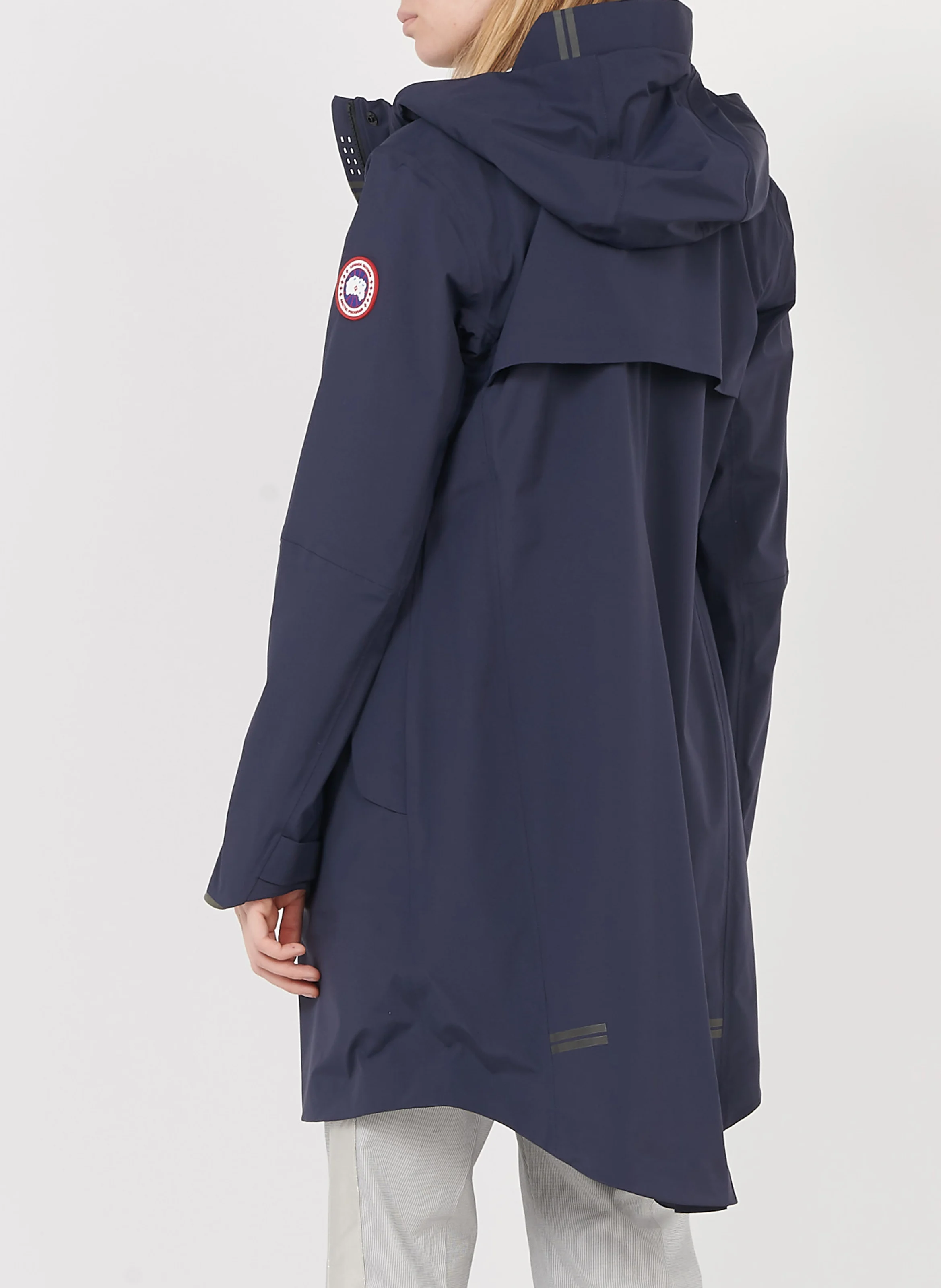SALIDA JACKET - Parka imperméable avec capuche| Bleu