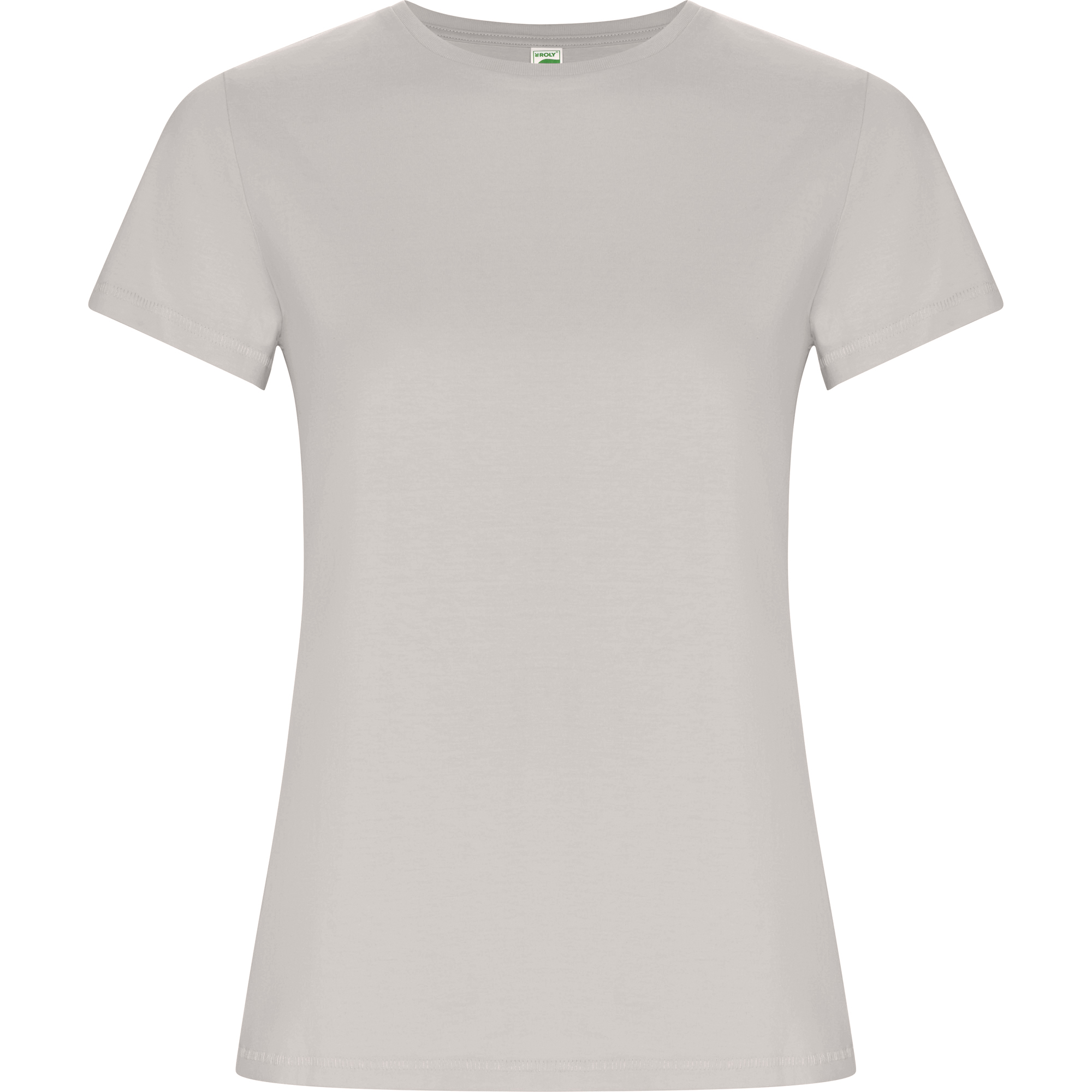 Roly CA6696 - T-shirt Femme Ajusté en Coton Bio à Manches Courtes