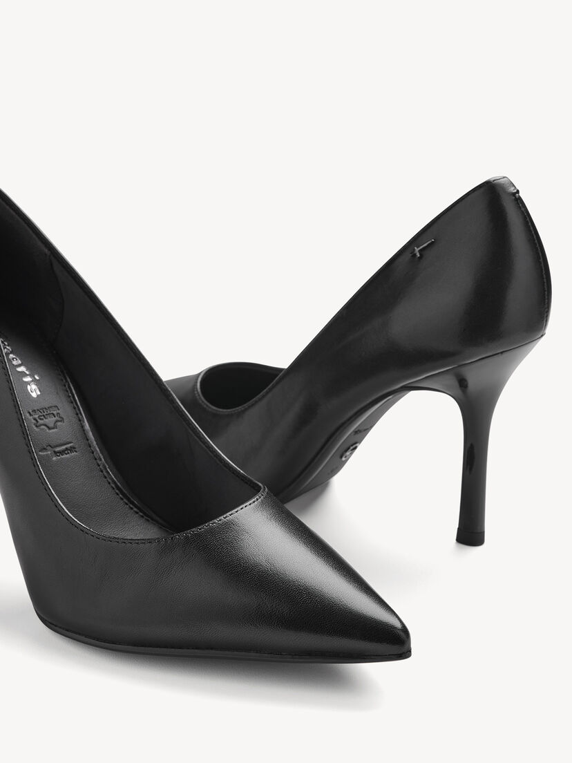 Leren Pumps - zwart