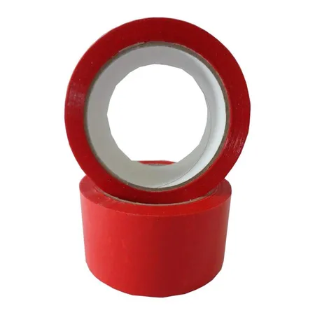 Livepac Office Klebeband 66 m x 48 mm, rot, 1 Rolle