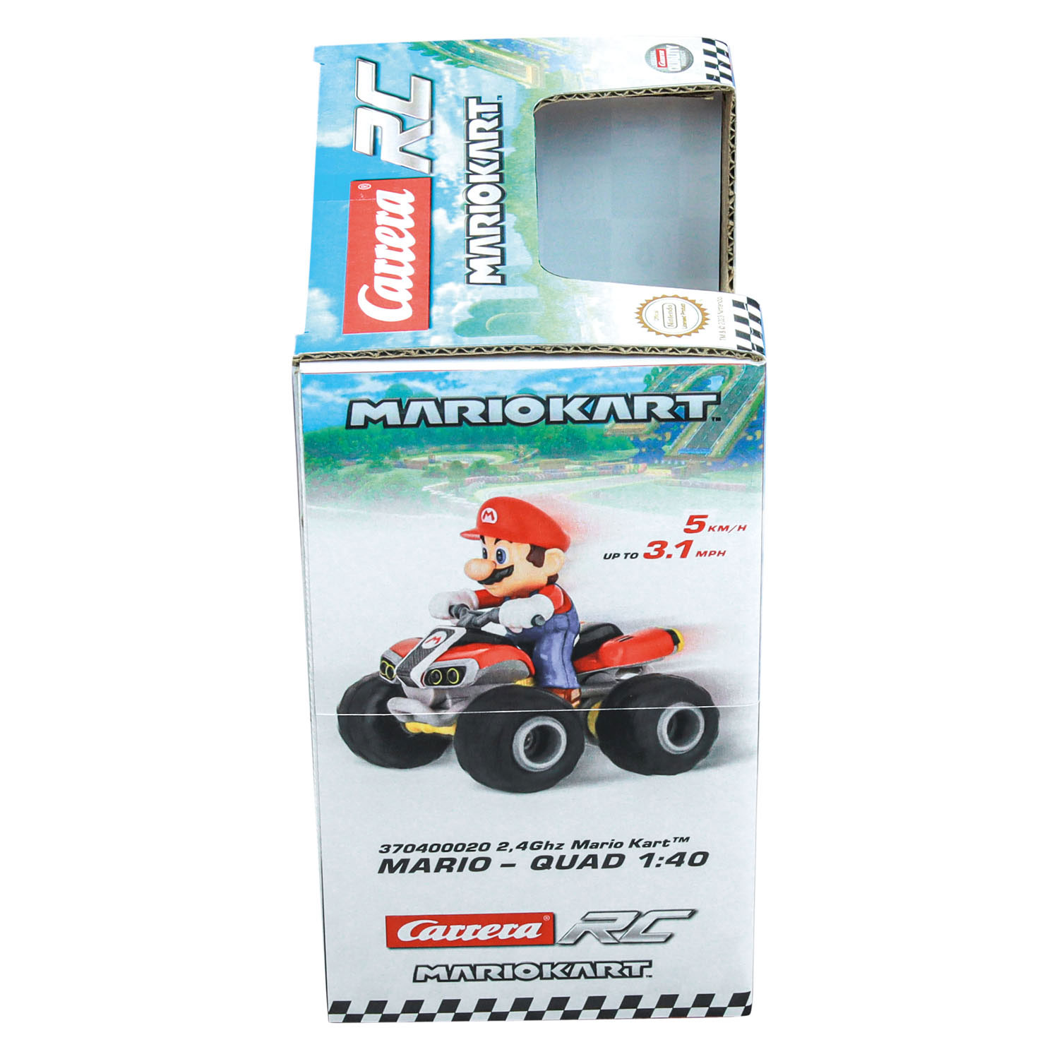 Carrera RC Bestuurbare Auto - Super Mario Quad 1:40