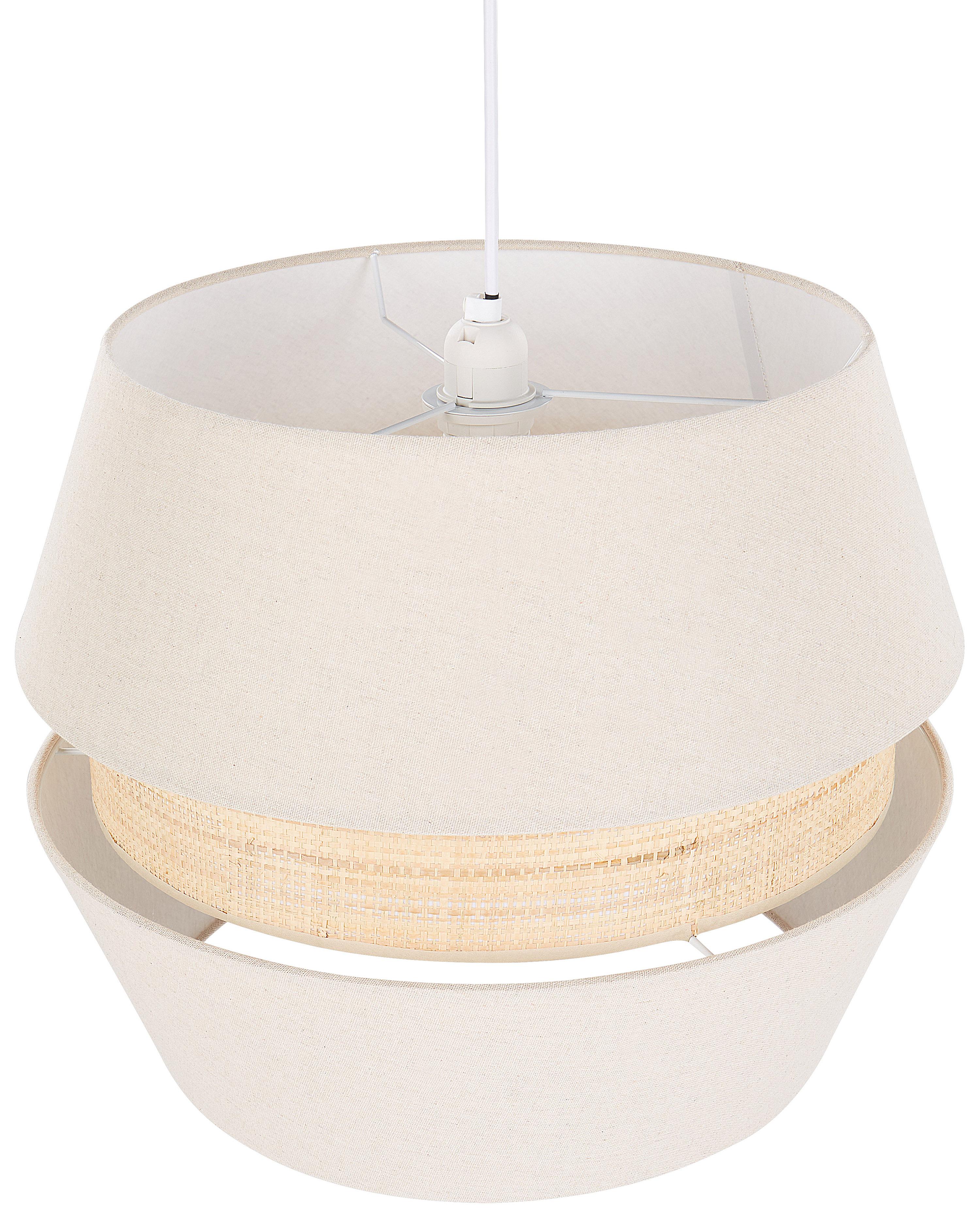 Hanglamp ATOYAC Kunstlinnen Beige