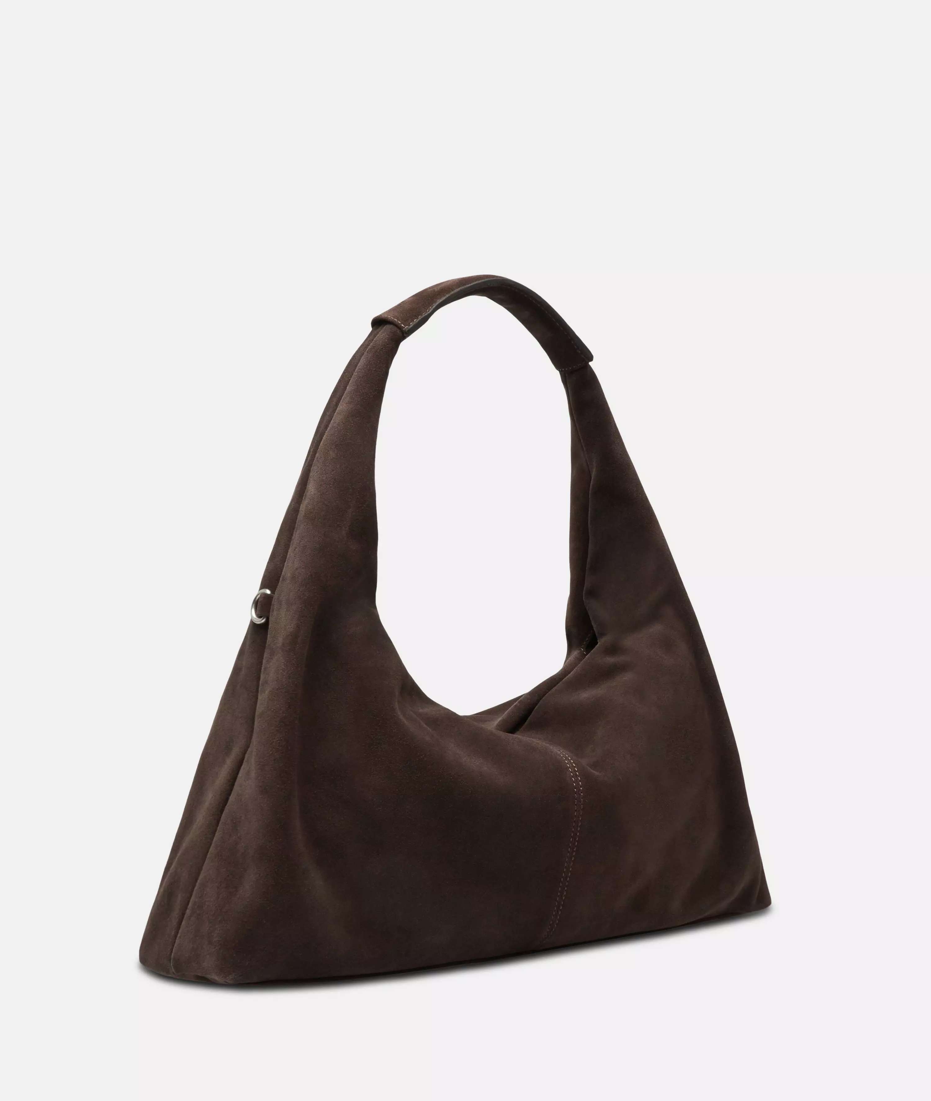 Scarlet Sachtel M Spacious shoulder bag made from soft suede
