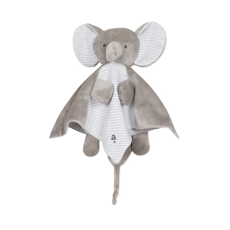Doudou Eléphant fausse fourrure et jersey mixte Absorba Aucune nuance