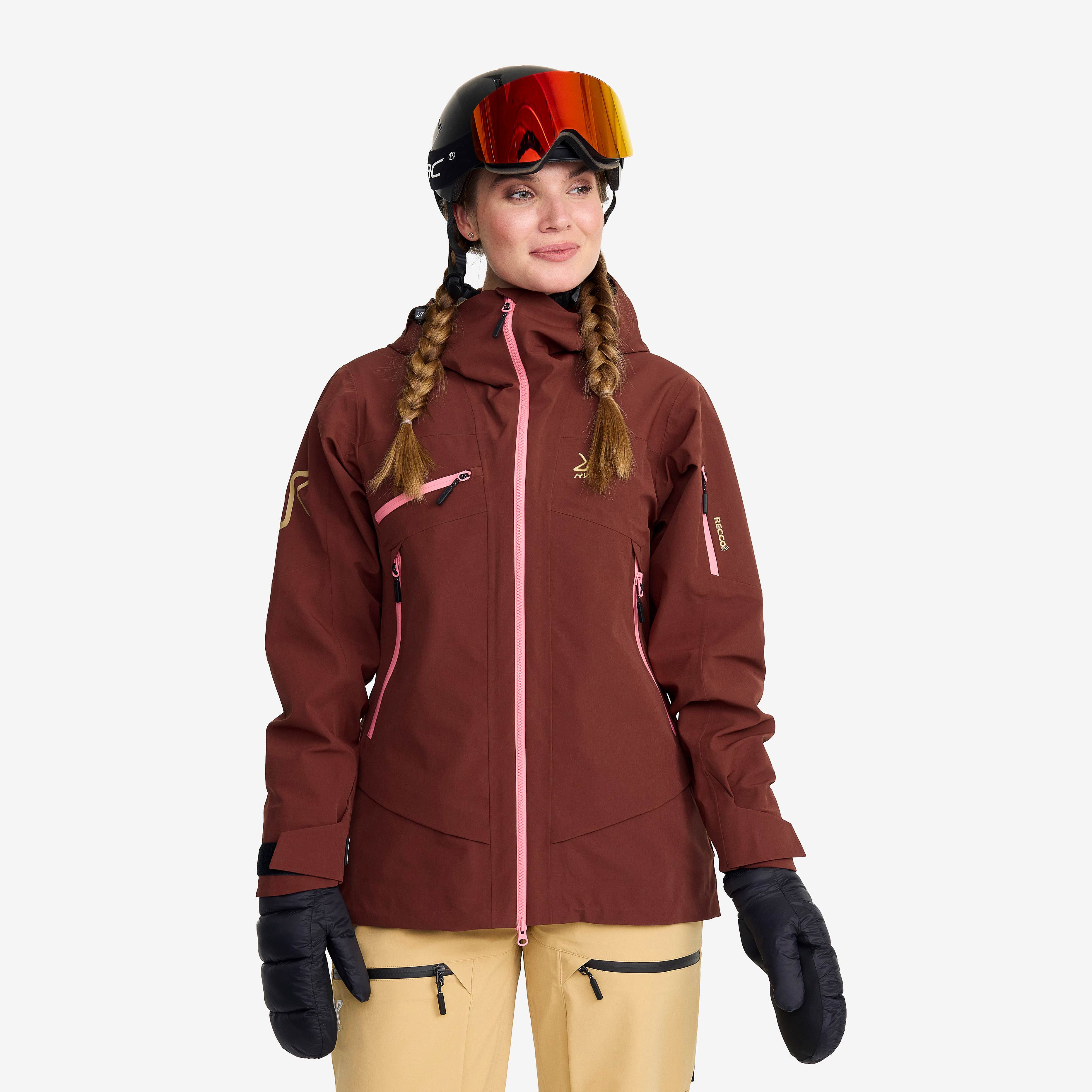 Atlas 3L Ski Jacket Dame Earth