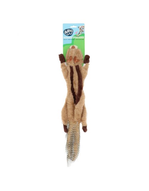 Adori Hondenspeelgoed Skinny Bever - Knuffel - 60 cm Bruin