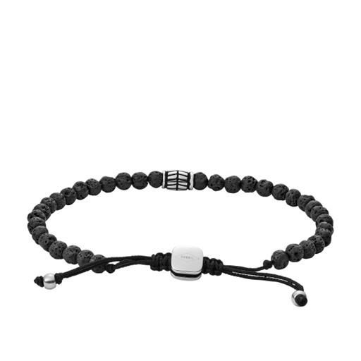 Fossil Armbånd, Sort, 17-25 cm