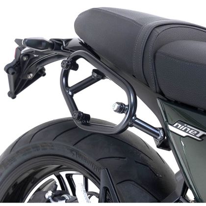 Sacoches cavalières SW-MOTECH SysBag WP S/S (12-16 litres/12-16 litres) complet avec support - Noir