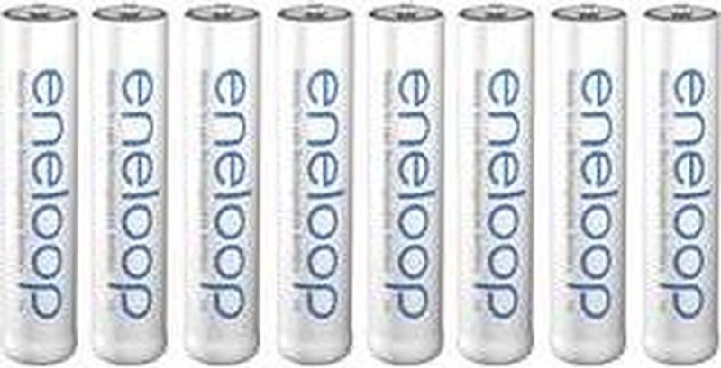 Panasonic - Eneloop Oplaadbare AAA Batterijen - 8 Stuks - 800 mAh