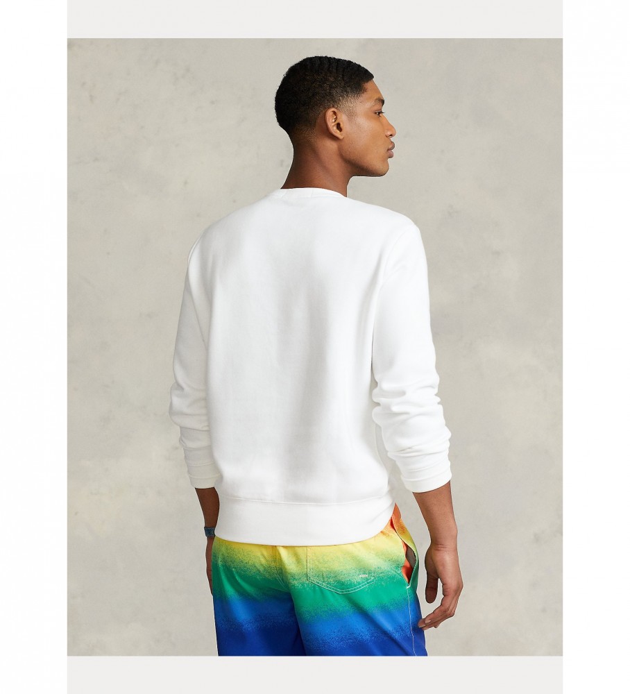 Moletom Ralph Lauren branco de lã