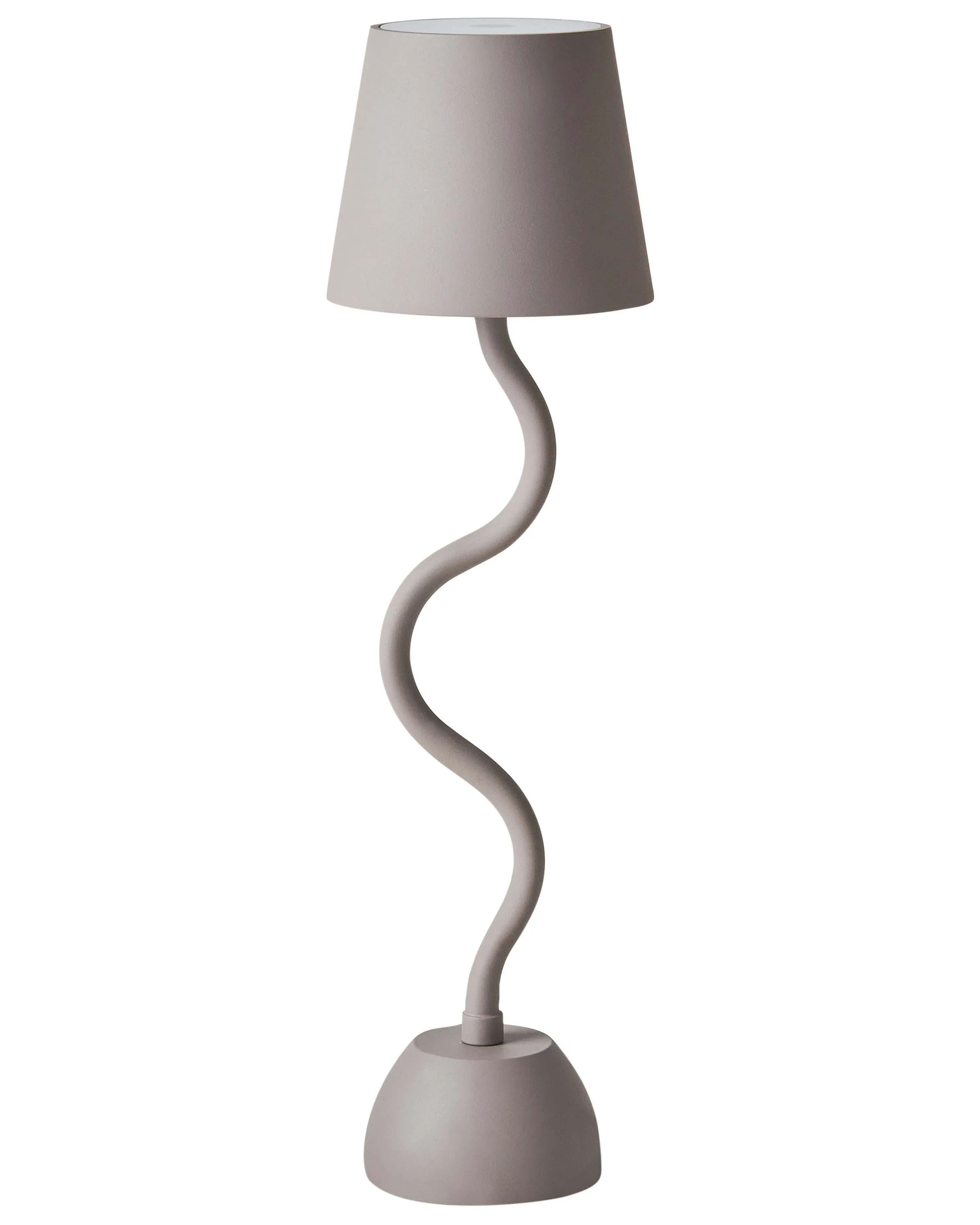 LED draadloze tafellamp VOUGA met dimmer Metaal Beige