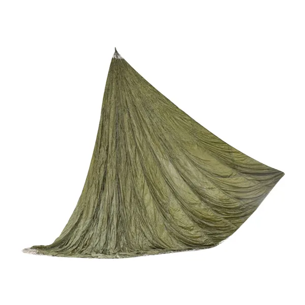 US Army -  US Fallschirmkappe T10 mit Packsack oliv gebraucht