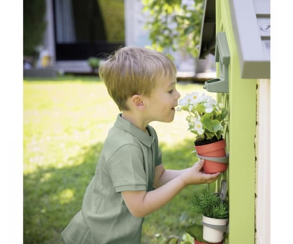Smoby 810408, Frittstående lekehus, 2 år, 1 dører, Flerfarget