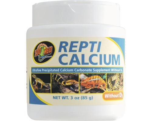 Calcium voor reptielen ZOO MED Repti Calcium zonder D3 85 g