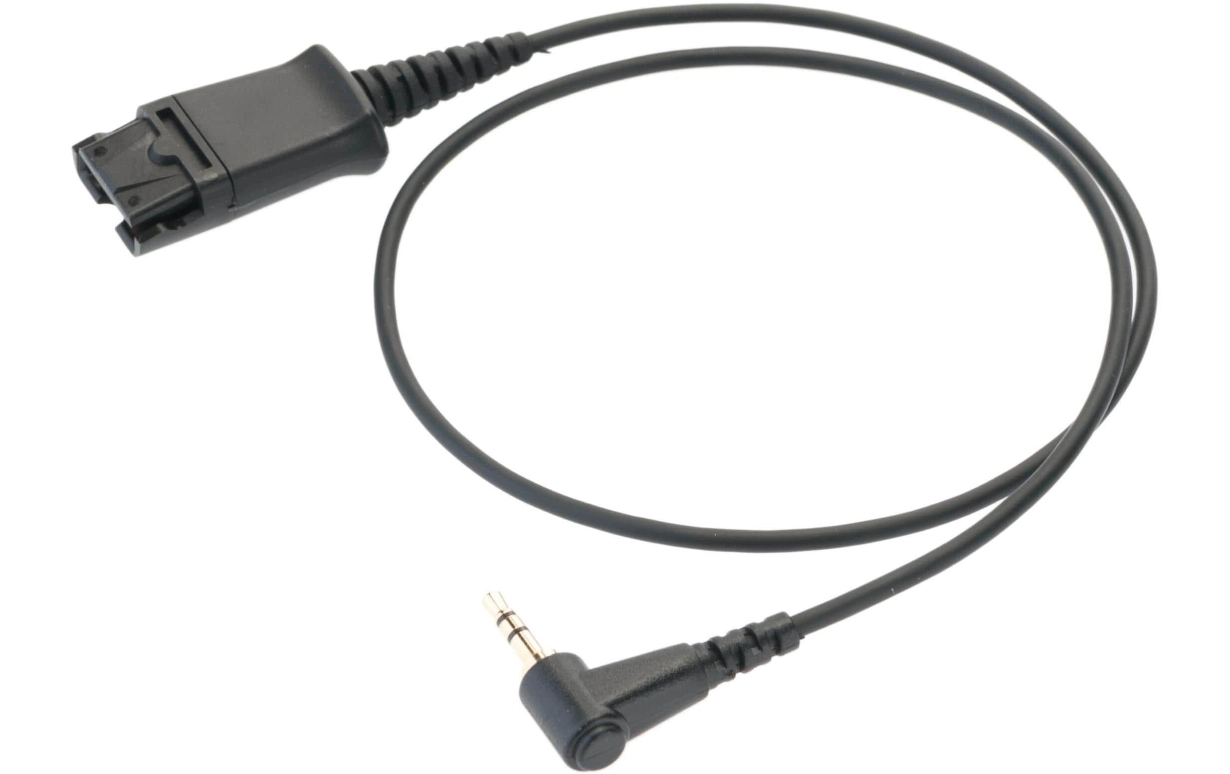 Anschlusskabel Poly 2.5 mm Klinke - QD 0.5 mAdapterkabel 2.5 mm-Klinke auf QD