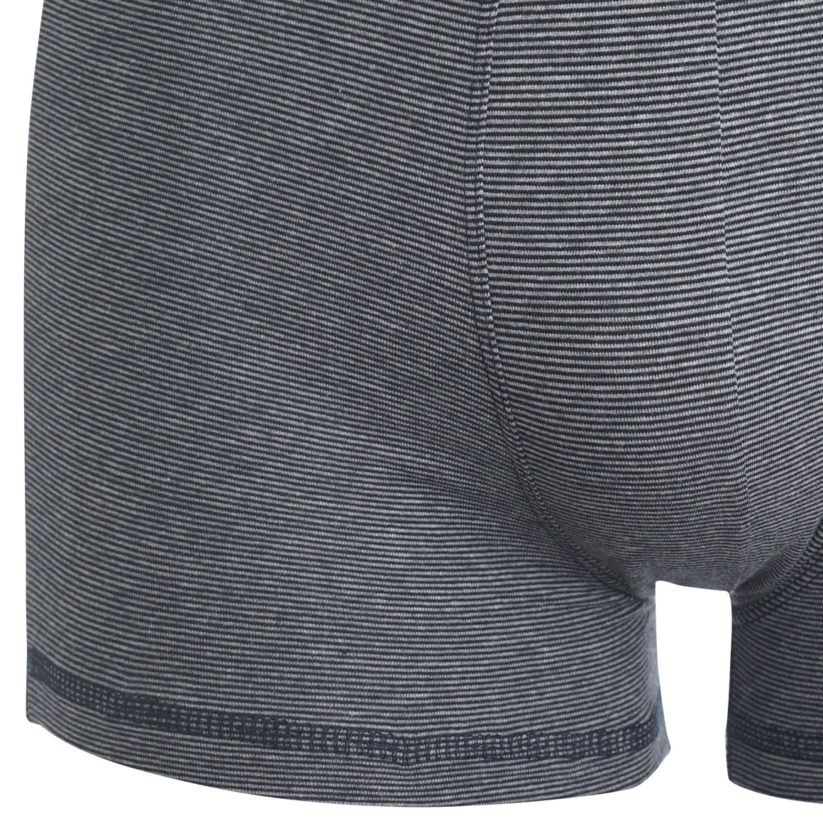 Herren Retroshorts mit feinen Streifen grau / dunkelblau