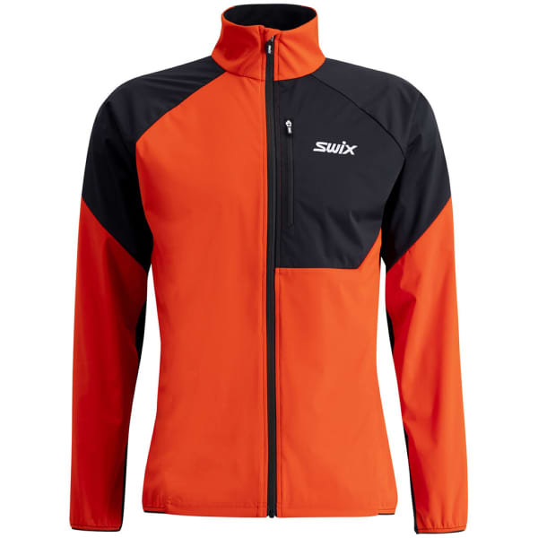 Veste ski de fond SWIX FOCUS WIND JACKET FIERY RED/BLACK