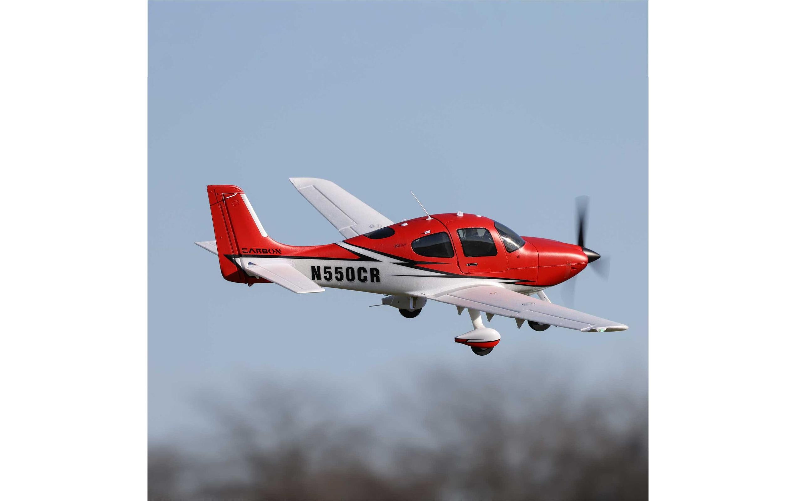 Motorflugzeug Cirrus SR22T 1.5m BNF Basic<br>Vorbildgetreue Cirrus SR22T mit Spektrum Technik